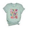 Simply Sage Market Boho Teacher Book Floral Short Sleeve Tee - 2 of 4