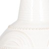 SAGEBROOK HOME 28" Ceramic Bottle Table Lamp White: Linen Shade, UL Listed, No Assembly Required - image 4 of 4