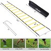 Ohuhu Agility Ladder Speed Training Set 12 Rung 20ft Exercise Ladders with Ground Stakes - 3 of 4