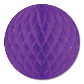 Beistle 12" Tissue Ball Purple 4/Pack 55612-PL