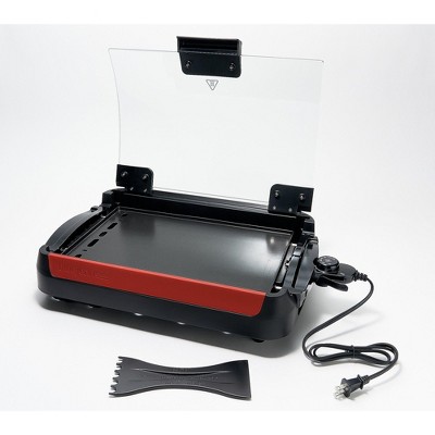 Blue Jean Chef 1800w Indoor Reversible Grill & Griddle with Lid Refurbished