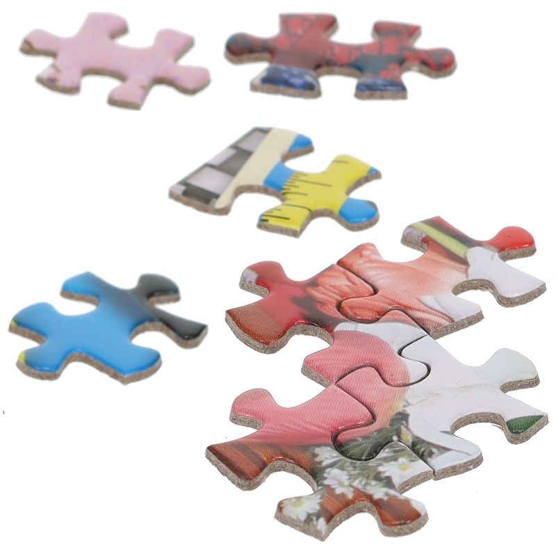 TDC Games F is for Feline Alphabet Mystery Jigsaw Puzzles (2) 500 pieces, 3 of 7
