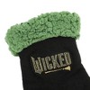 Wicked Embroidered Logo Women's Quarter Crew Socks - 4 of 4
