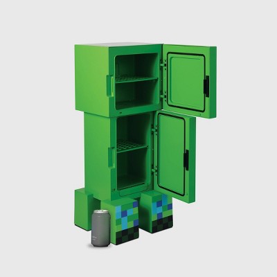 Minecraft Charged Creeper Figural Mini Fridge