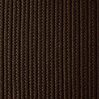 Braided Black Oval Synthetic Easy-Care 36"x24" Rug
