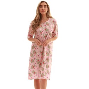 Just Love Short Sleeve Nightgown Sleep Dress for Women Sleepwear - 1 of 3