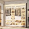Besiost 40'' Freestanding Closet System with 10 Shelves, Closet Organizer - 2 of 4