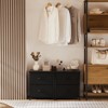 MAYEERTY Dresser Chest of Drawers with Metal Frame and Wood Top - 2 of 4