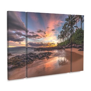 Trademark Fine Art - Pierre Leclerc 'Hawaiian Sunset Wonder' - 1 of 3