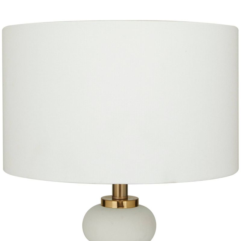 28" x 15" Metal Orbs Style Base Table Lamp with Drum Shade - CosmoLiving by Cosmopolitan, 2 of 8
