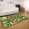 City Traffic Road Map Play Mat | Soft Non-Slip Kids Rug with Educational Fun for Bedroom, Nursery & Playroom - 3 of 4