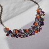 SOHI Women's Multicolour Party Statement Necklace - 2 of 4