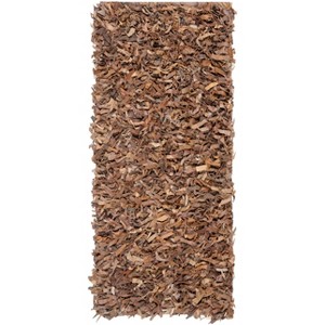 Leather Shag LSG511 Handwoven Rugs - Safavieh - 1 of 4