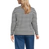 Lands' End Women's Relaxed Supima Cotton Long Sleeve Crew Neck T-Shirt - 2 of 4
