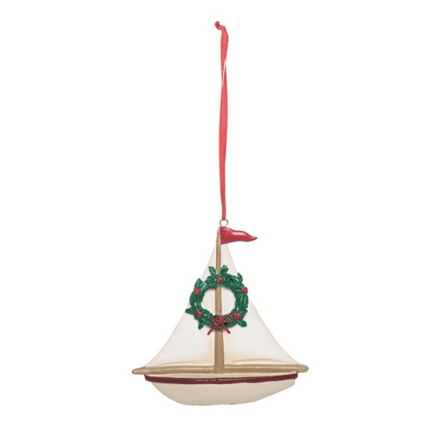 Gallerie II Sail Boat Ornament - image 1 of 3