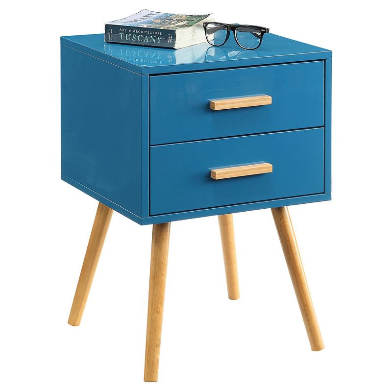 Oslo 2 Drawer End Table - Breighton Home, 2 of 10