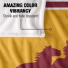 Midwestern State University Primary Logo Stripes Silky 50x60 Blanket, 1 Sided - 4 of 4