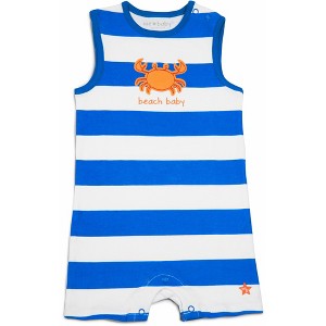 Pavilion Gift Company - Beach Baby - 12-24 Month Boy Romper - Leotards and Bodysuits - 1 of 4