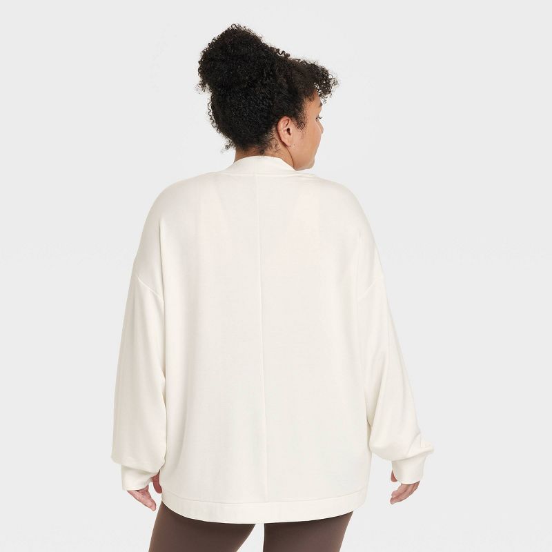 Women's French Terry Cardigan - All In Motion™, 3 of 9