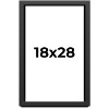 PosterPalooza | Flat Black Picture Frame - UV Acrylic, Foam Board Backing, Hanging Hardware - 2 of 4