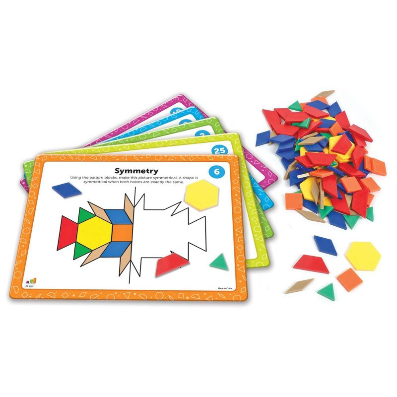 Learning Resources Pattern Block Math Activity Set, 4 of 6