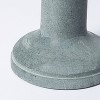 5" x 3.5" Soapstone Taper Candle Holder Gray - Threshold™ designed with Studio McGee - image 3 of 4