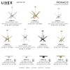 Livex Lighting Moco 10 - Light Chandelier in  Brushed Nickel - 2 of 4