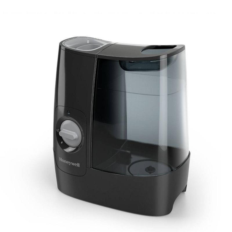 Honeywell HWM845 Warm Mist Humidifier with Essential Oil Cup Filter Free Black, 1 of 11