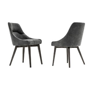 Armen Living,Lileth River Upholstered Dining Chair - Set of 2 - 1 of 4