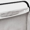 Folding X-Frame Hamper Matte Black - Brightroom™ - image 4 of 4
