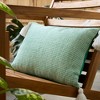 TOWN & COUNTRY TERRA Alara Ribbed Texture Handcrafted Indoor Outdoor Decorative Pillow - 3 of 4