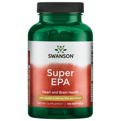 Swanson Super Epa 100 Softgels.