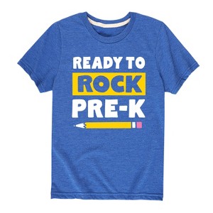Boys' - Instant Message - Ready to Rock Pre-K Short Sleeve Graphic T-Shirt - 1 of 4