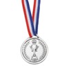 Unique Bargains Plastic Lightweight Embossed Design Sports Award Medals 24 Pcs 1.5" - 3 of 4