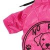 SUSSEXHOME Pets Dog Raincoat with Hood - Full Coverage Dog Rain Jacket with Fleece Lining - 4 of 4