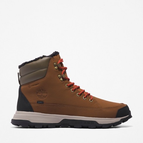 Timberland Men s Treeline Waterproof Insulated Boot Rust Leather