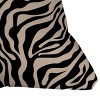 20"x20" Deny Designs Daily Regina Designs Zebra Outdoor Throw Pillow - 3 of 4