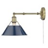 Golden Lighting Orwell 1 Light Articulating Wall Sconce - 2 of 4