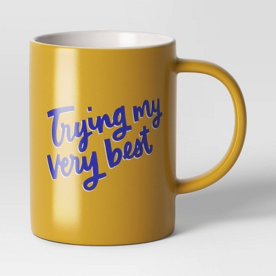 15oz Ceramic Mug Yellow - Room Essentials™