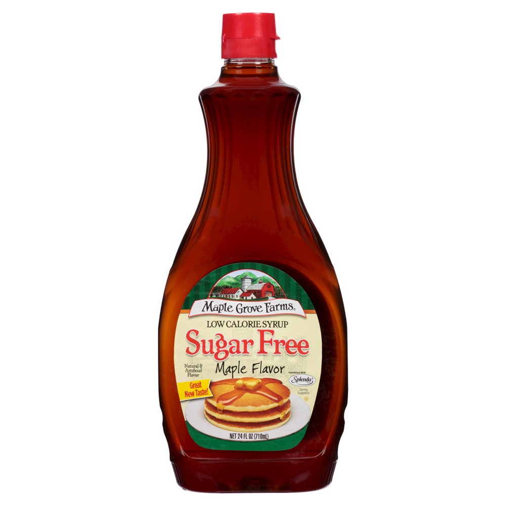 UPC 074683005546 product image for Maple Grove Farms Low Calorie Sugar Free Maple Syrup - 24 fl oz | upcitemdb.com