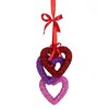 Northlight 23" Glittery Hearts Trio Valentine's Day Ornament - 4 of 4
