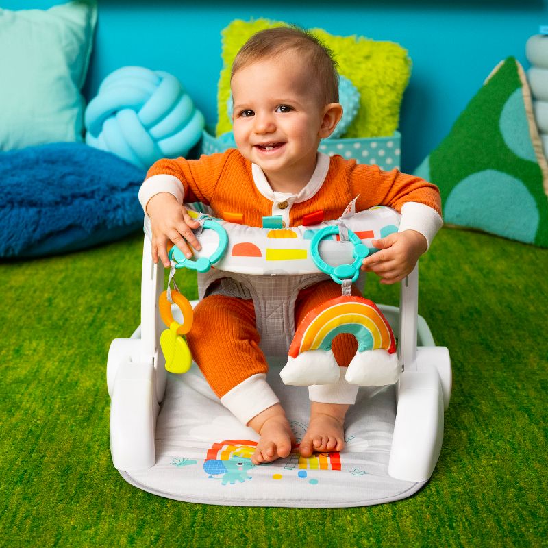 Bright Starts Learn-to-Sit 2-Position Floor Seat - Playful Paradise, 3 of 18