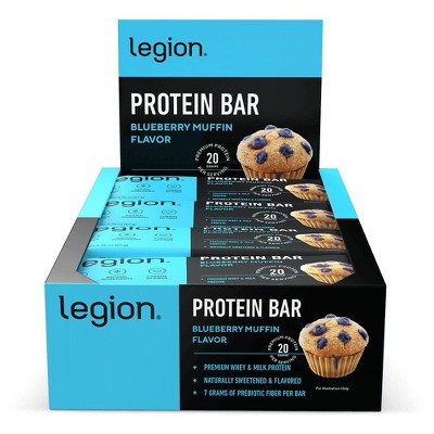 Natural High-Protein Bars - Blueberry Muffin - Box of 12