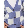 Women's Gia Checkered Cardigan - HYFVE - 3 of 4