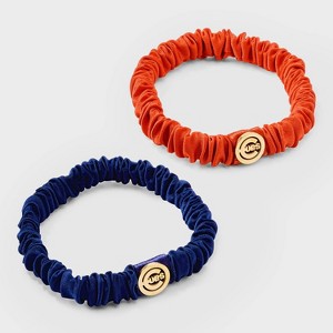 Bijoux Sport by Luv Aj MLB Logo Silky Hair Ties 2pc - 1 of 2