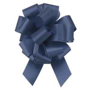Unique Bargains Christmas Presents Bright Large Pull Bow Ribbons Glitter Gift Wrapping 10 Pcs - 1 of 4