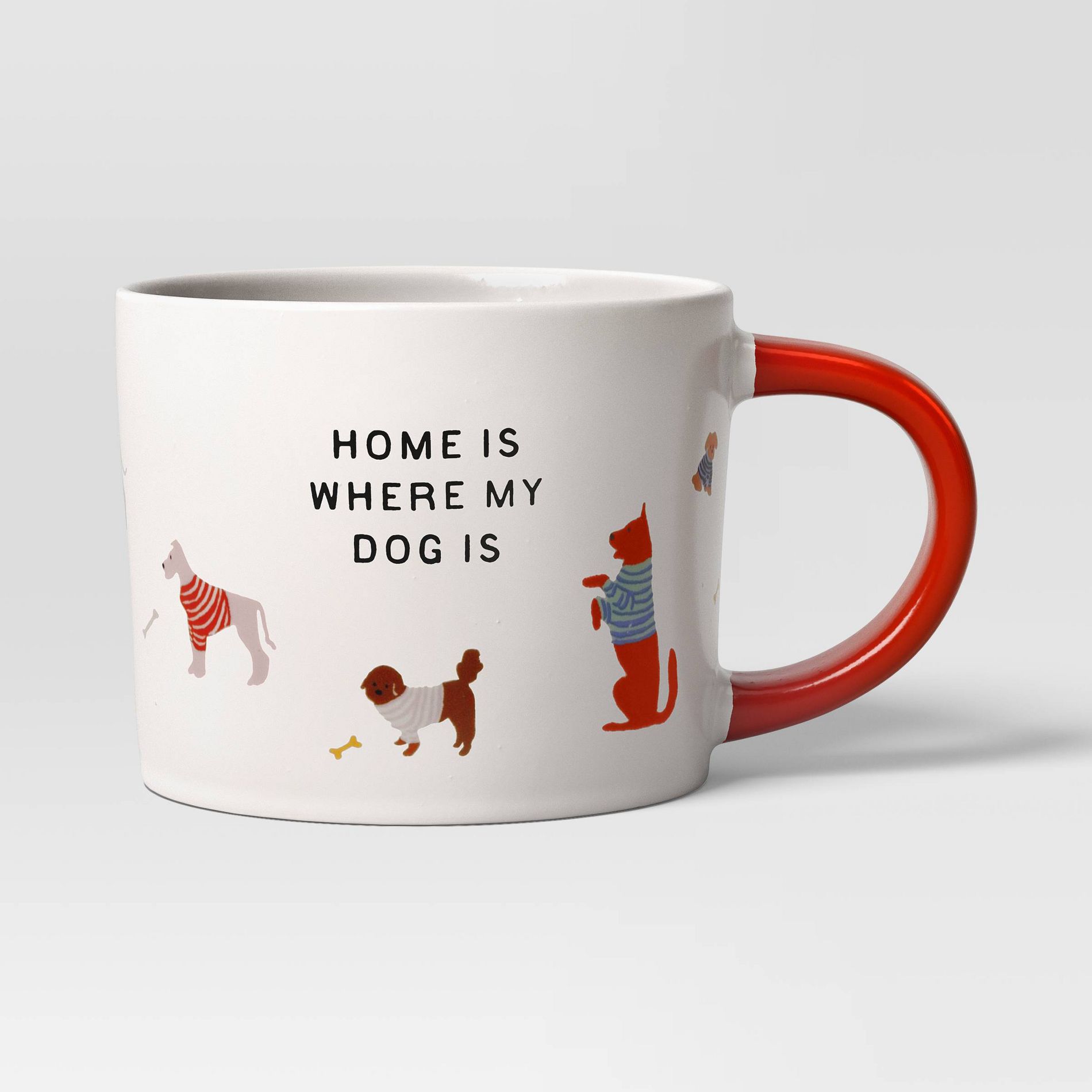 17oz Stoneware HOME IS WHERE MY DOG IS Mug - Room Essentials™