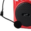 Supersonic® Bluetooth® Portable PA Speaker Voice Amplifier with Microphone, FM Radio, and Karaoke Jack, SC-1443BT - 4 of 4