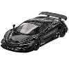 McLaren 720S LB-Works Black Limited Edition 1/64 Diecast Model Car by Mini GT - 4 of 4