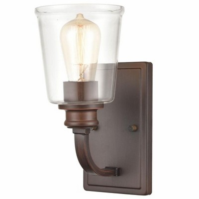 Millennium Lighting Forsyth 1 - Light Vanity in  Rubbed Bronze